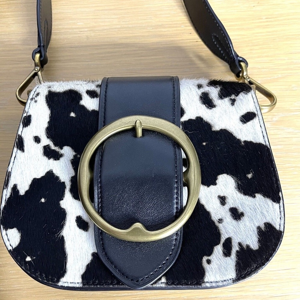 Ralph Lauren Vintage Crossbody Lennox Calf Hair bag